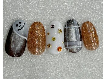 ネイルサロンノイ 経堂店(noi)/ 2025年10月定額ネイル　4-1