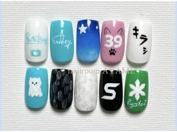 アヤメ(AYAME)/ワンポイントアート