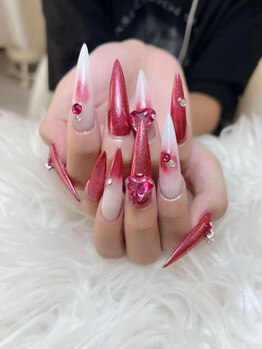 ノイラネイルスタジオ(Noiranail_ studio)/長さだし+やり・つけ放題