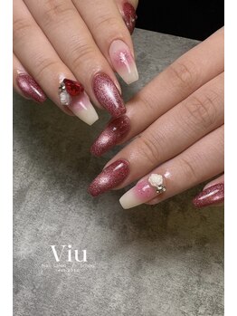 マグネット　チーク　ハート