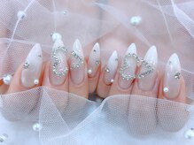 マイフェアレディ 今池(MyFairLady)/上品華やかハートビジューアート