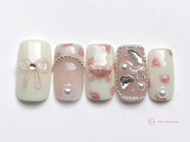 ピンクフラワー￥9000