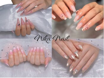 ニカネイル(NiKa Nail)の写真/『シンプルに。だけど「かわいい」上品ネイル』◇オフィスシーンにぴったりなデザイン多数◎【京橋すぐ】