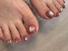 マラマネイル(Malama Nail)/マグネット/ラメ/ピンク/赤