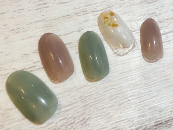 ネイルアルケー(Nail ARCHE)/ニュアンス×シンプルネイル
