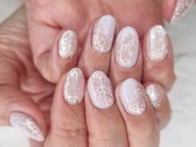 ネイルフロンティア 吉祥寺(NAIL FRONTIER)/上品桜ネイル11980円