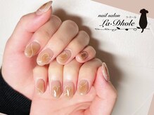 ラドール(La Dhole)/チークネイル×ハートアート