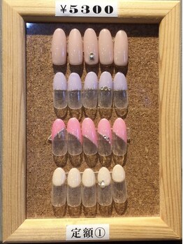 ヘアサロン ミキ(Hair Salon MIKI)/定額ハンドジェル1☆5300円