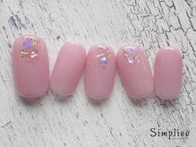 シンプリー ネイルアンドアイラッシュ 祖師谷大蔵店(Simpliee Nail&Eyelash)/ストーンネイル