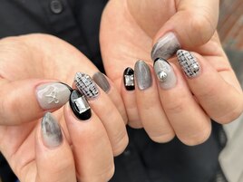 ツイードネイル