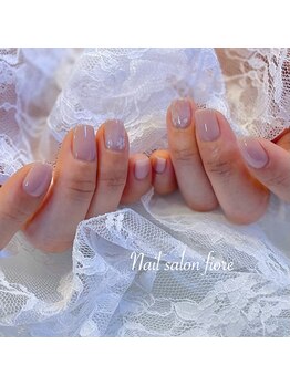 フィオーレ(fiore)/桜のホログラム＋タイダイ柄