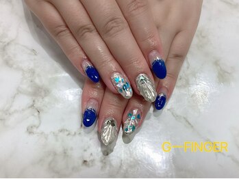 シェル×ブルー