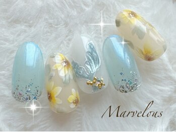 マーヴェラス 大宮店(Marvelous)の写真/大人気★やり放題コース多数♪ハンド¥4990～◆足湯付フット¥5500～◆パラジェル,シュラック,巻き爪矯正も♪