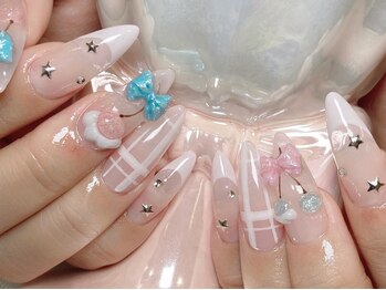 エスフィーネイルサロン ブリーユ(Esfy nailsalon Brille)の写真/独自の技術で折れない&浮かない&美フォルム★【長さ出しスタンダード120分 ¥14500】高技術スタッフ在籍◎