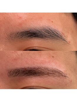 ヴァイス(VAICE)/間引き込/ふんわり眉/眉カラー