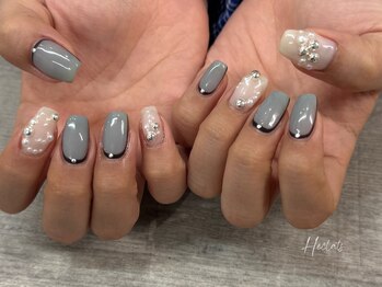 個性派/春/ブルー/ブラウン