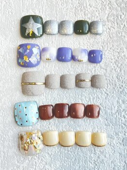 アイラッシュアンドネイルサロン ブエナ 高円寺店(Eyelash&Nail Salon Buena)の写真/高円寺駅《フットネイル》高技術×丁寧なケアでモチの良さ◎！いつでも美しい足元に♪ワンカラーも大人気！