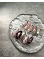 ネイルサロン ヴェリィ 横浜店(NAIL SALON Very) お花のネイルデザイン