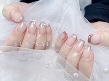 サン ネイル(SUN nail)/マグネットフレンチ