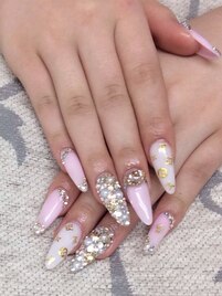 スカルプアートつけ放題¥12300