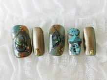 ネイリシャス(NAILICIOUS)/マジョーラカラーと相性◎！