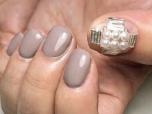 オーラリー ネイル アート メゾン(ORRERY nail art maison)/ハンド / パールビジュー