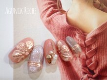 アグニークリッシェ(Agunik Riche)/【フラワーネイル】