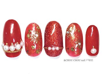 アンドシュシュネイル(&CHOU CHOU nail)/12月限定☆ラグジュアリーコース