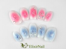 エリクサーネイル 池袋(Elixir Nail)/定額b カジュアル/クーポン使用