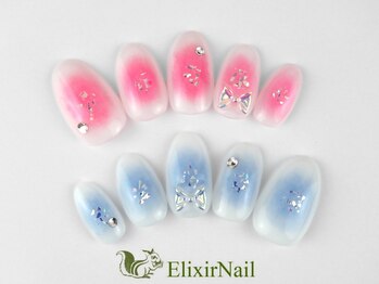 エリクサーネイル 池袋(Elixir Nail)/定額b カジュアル/クーポン使用