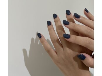 イオ(io.)/ネイビー◯ワンカラーネイル