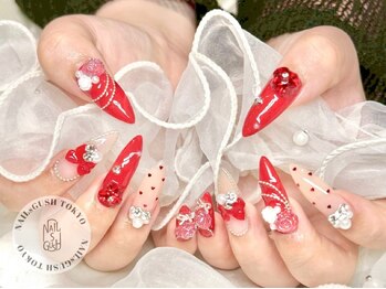 ネイルズガッシュ 蒲田西口店(NAILsGUSH)の写真/＜自然かつ美しいフォルム＞深爪・折れてしまった爪・短いお爪も綺麗に長さだし♪モチの良さも◎