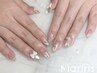 【wakana指名】迷ったらこれ！オフ無料!自爪10本デザイン♪