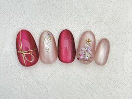 クリスマスネイル銀座フィルイン