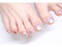 ディーエムジーネイル(DMG nail)/カラフルビジューネイル
