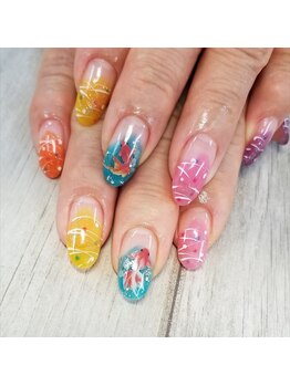 ネイルミックス 新宿店(Nail Mix)/カスタムコース参考例¥6490