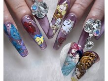 メトロネイル 三宮(METORO NAIL)の雰囲気（スカルプアート+痛ネイル4本追加）