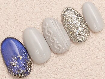 【定額】5490円★ニットネイル