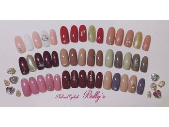 サロン バリーズ 赤羽店(BALLY'S)の写真/丁寧なケアで魅せるシンプルネイル。季節のキャンペーン・やり放題メニューなどデザイン豊富にご用意♪