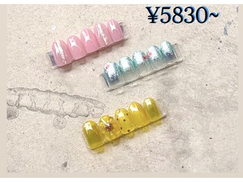☆夏の定額制Ａｒｔ☆　￥5830～