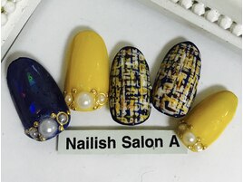 2016秋冬ネイル/ツイード