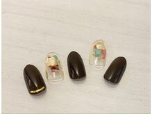 アイラッシュグラム(Eyelash glam)/summerストーンアート