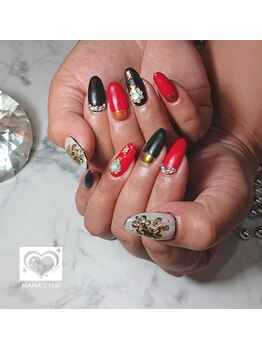 ナナズネイル 西小倉店(NANA's Nail)/マットネイル by岩崎