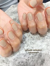 プライベート ネイルサロン マーマ(murmur)/スキニーフレンチ