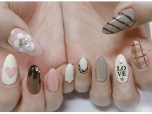 ネイルサロン ビューティーマジック 川口店/チョコネイル　ジェルネイル