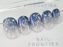 ネイルフロンティア 吉祥寺(NAIL FRONTIER)/夜桜グラデーション8980円～