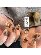 メルシー 青山店(Merci)/愛犬ネイル by大竹