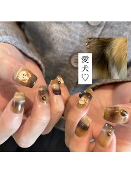 愛犬ネイル by大竹