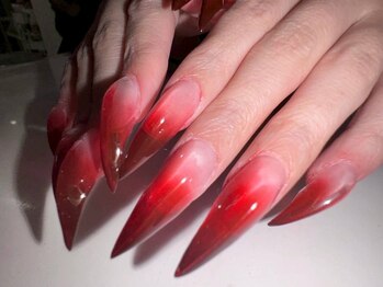 【猫爪ネイル】