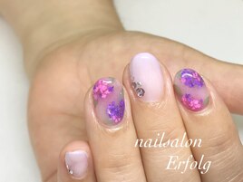 紫陽花ネイル/初回8500円/銀座